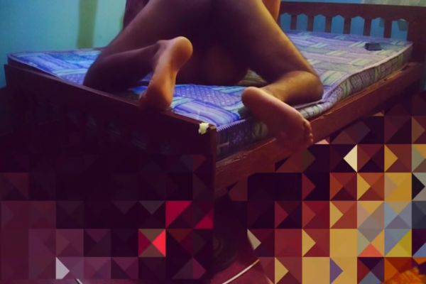 Fucking My With On The Bed ඇද උඩ නගල ගහව - desi-porntube.com on poweredporn.com