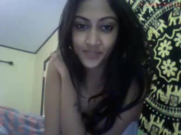 Hot Indian Girl On Her Webcam! (part 1) - upornia.com - India on poweredporn.com