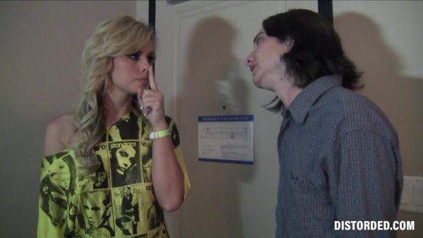 Sensual blonde grants young lover soft footjob in sexy POV - hellporno.com on poweredporn.com