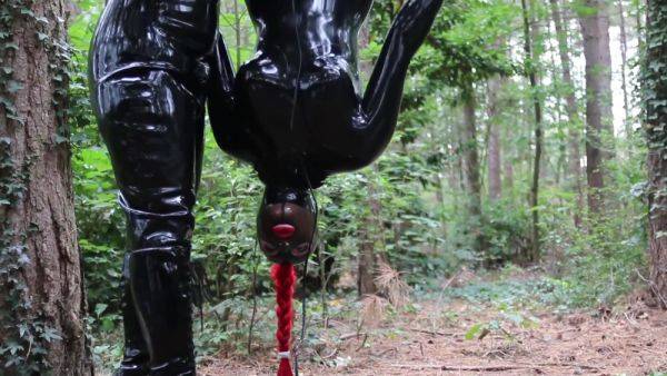 Mistress-her Rubber Slavegirl In Extreme Bondage - upornia.com on poweredporn.com