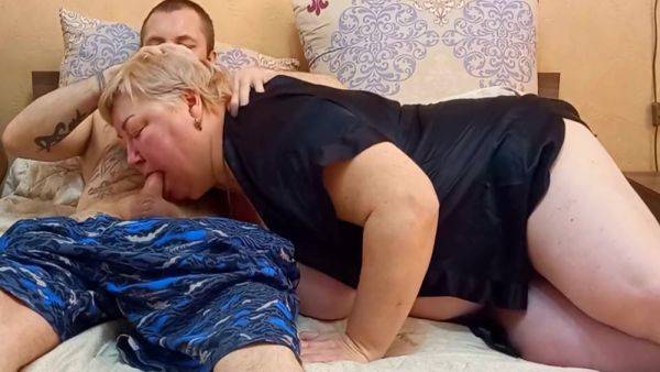 I Came To Talk To My Son-in-law And He Fucked Me In My Mouth And Filled It With Cum - videomanysex.com on poweredporn.com