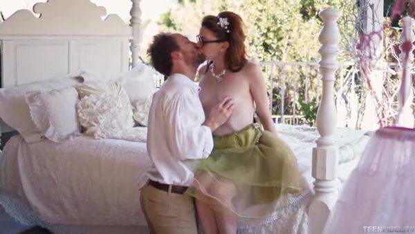 Hairy Brunette Nerd Girls: Episode 1 - xxxfiles.com on poweredporn.com