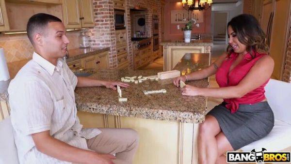 Julianna Vega Teaches Him a Game, Ends in Steamy Sex - porntry.com on poweredporn.com