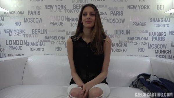 Divine Iveta, the Brunette with Small Breasts - porntry.com - Czech Republic on poweredporn.com