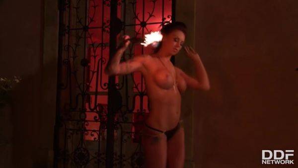 Daniela - Hells Angel - Brunette Archan - Big T - hclips.com on poweredporn.com