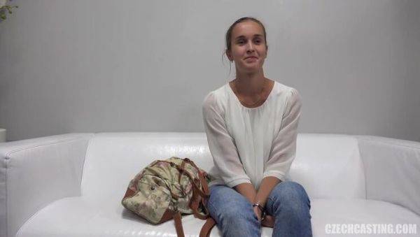 Beautiful Kristyna: Brunette Casting, Petite Breasts, Czech - xxxfiles.com - Czech Republic on poweredporn.com