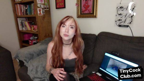 Small Penis Dudes Teased By Nasty Perverted Wild Red - videomanysex.com on poweredporn.com