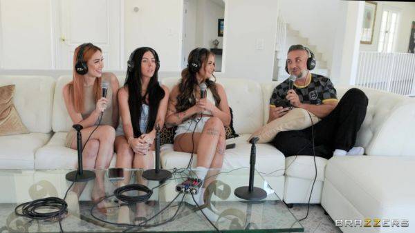 Bitches are having a wild time sharing a famous dick while on cam - hellporno.com on poweredporn.com