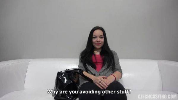 Attractive Brunette Adriana - porntry.com - Czech Republic on poweredporn.com