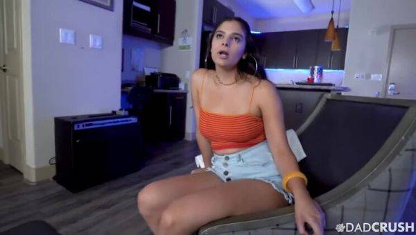 Daddy's Little Brat - Violet Starr's Facial - porntry.com on poweredporn.com