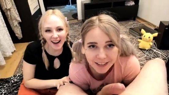 Cute blonde teen girlfriend awesome POV blowjob - drtuber.com on poweredporn.com