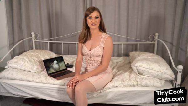 SPH amateur solo classy babe talks dirty about small cocks - hotmovs.com on poweredporn.com