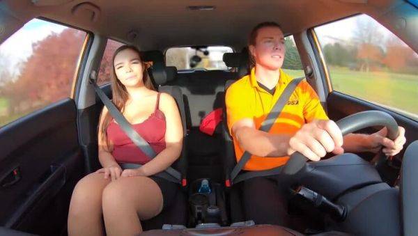 Sofia Lee, Sanny Luke & Zuzu Sweet - Volume 11 (2021): Amateur, Brunette, Tattooed Stars with Big Cocks & Stockings in Hot Car Action - xxxfiles.com on poweredporn.com