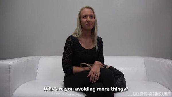 Blonde Dominika's Juicy Casting - xxxfiles.com - Czech Republic on poweredporn.com