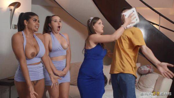 Jordi el Niño Polla cheats on his GF with two of her friends - anysex.com on poweredporn.com