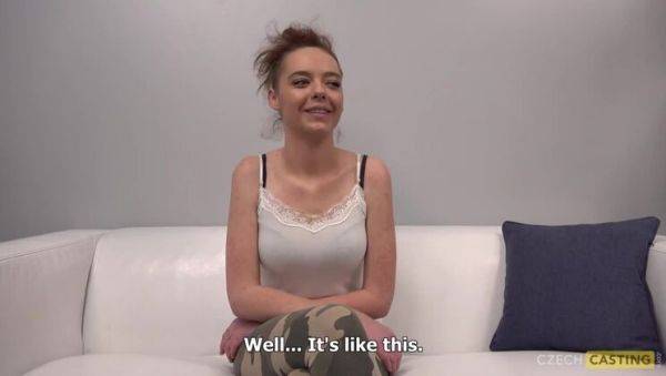 Stylish Kristyna: Brunette, Small Tits, Casting, Czech - xxxfiles.com - Czech Republic on poweredporn.com