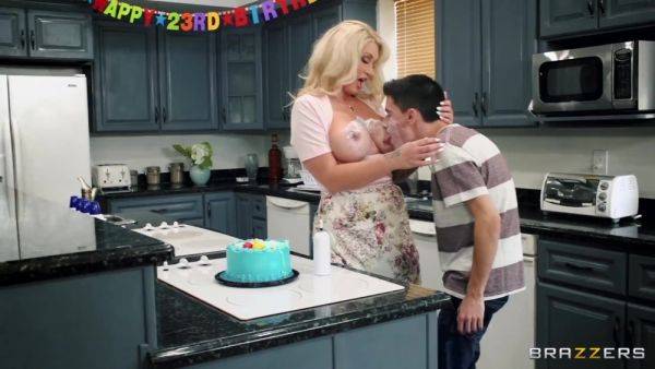 Stepson eats mommy's big titties and bangs her juicy pussy XXX compilation - anysex.com on poweredporn.com