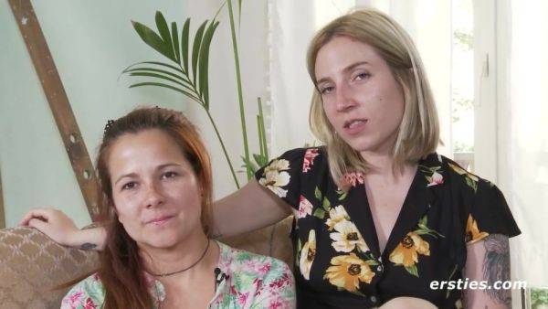 Sexy Blonde and Redhead Lesbians Have Hot Sex on Camera - amateur - xtits.com - Germany on poweredporn.com