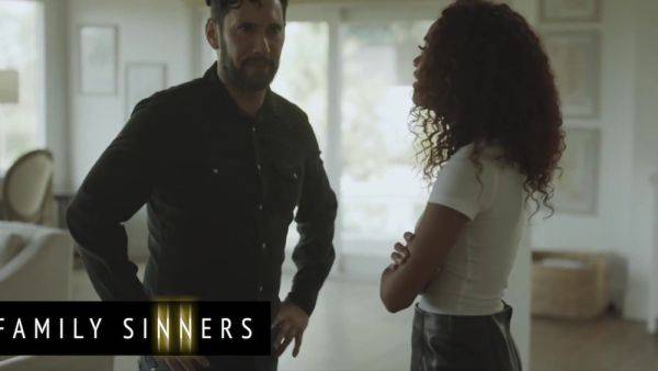 Tommy Pistol Ravages Scarlit's Trimmed Pussy in Hardcore Scene by Family Sinners - anysex.com on poweredporn.com