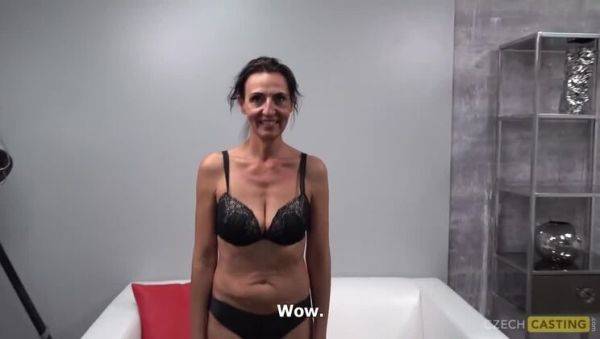 Attractive Brunette Klaudie: A New Casting - porntry.com - Czech Republic on poweredporn.com