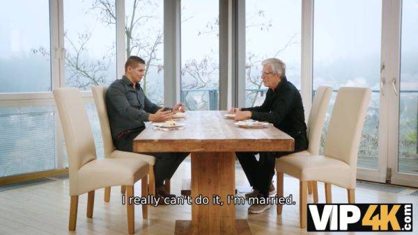 VIP4K. Older husband asked his friend to came and fuck his hot busty wife - hotmovs.com - Czech Republic on poweredporn.com