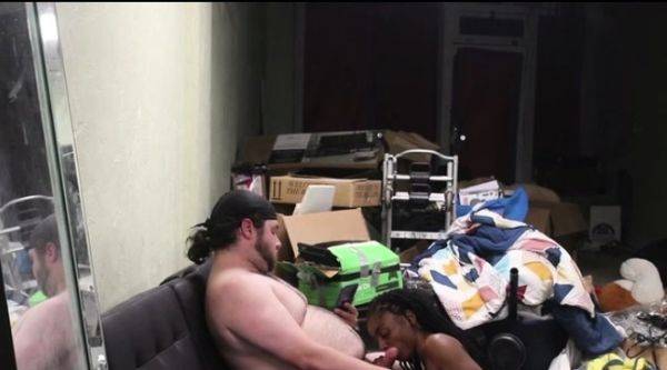 Interracial sex and creampie - drtuber.com on poweredporn.com