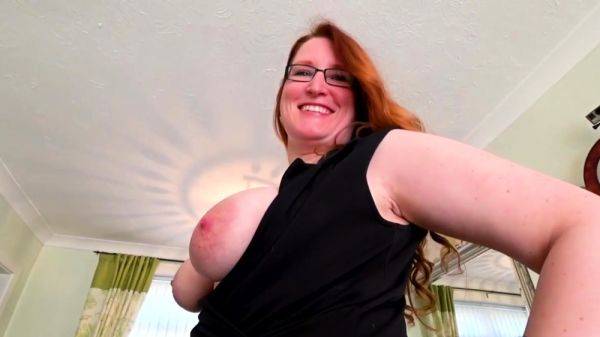 Redheaded brit tit fucks - drtuber.com - Britain on poweredporn.com