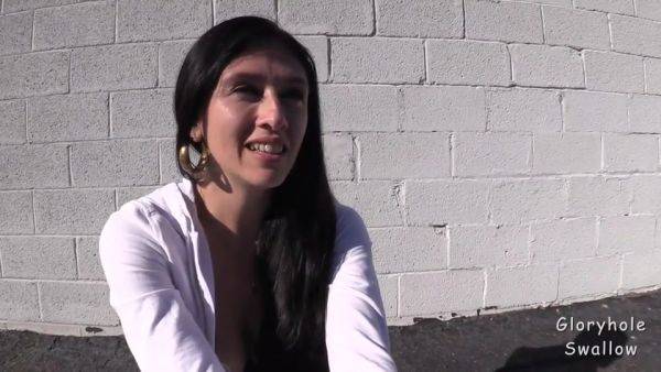 GloryholeSwallow - Isabella B's 1st Visit - hotmovs.com on poweredporn.com