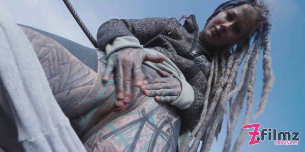 Goth couple caught getting it on in public, with tattoos and small tits - sexu.com - Germany on poweredporn.com