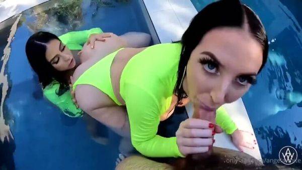 New Three-Way Encounter Featuring Big-Busted Brunette Youtube Star Lena The Plug - porntry.com on poweredporn.com