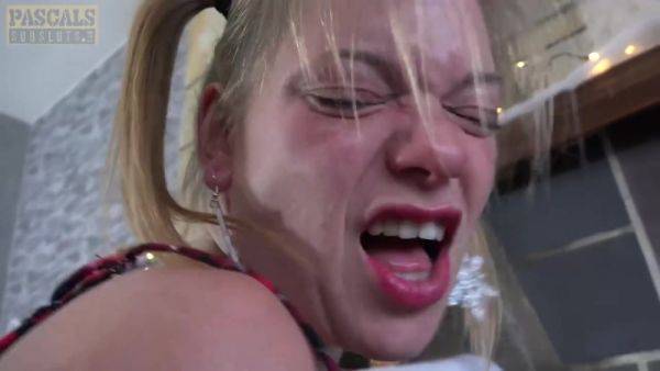 PASCALSSUBSLUTS - Petite Lotte Demolished By Pascal White - hotmovs.com - Britain on poweredporn.com