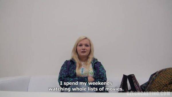 Blonde Lucie (ID 0078), Casting Scene - porntry.com - Czech Republic on poweredporn.com