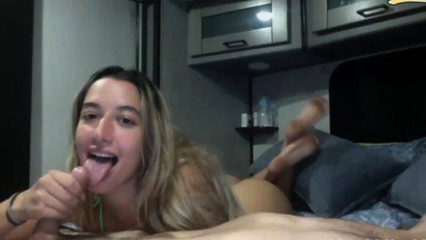 Horny teen get load of cum after blowjob and hard pounding - drtuber.com on poweredporn.com