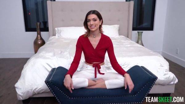 The Brunette Fire Dancer: Casi Blaze - xxxfiles.com on poweredporn.com