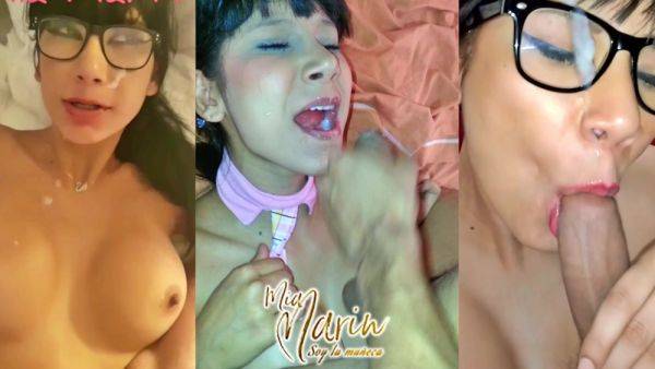 Multiple Loads Paint My Face - anysex.com - Mexico on poweredporn.com