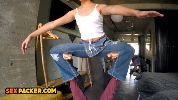 Cute Amateur Latina Hippy Stretched by Big Dick Yoga Treacher - Sex Packer - hotmovs.com on poweredporn.com