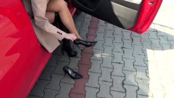 Maitresse Madelines solo foot fetish POV - drtuber.com on poweredporn.com