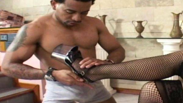 Feet slave suck foot and fingering femdom anal - drtuber.com - Germany on poweredporn.com