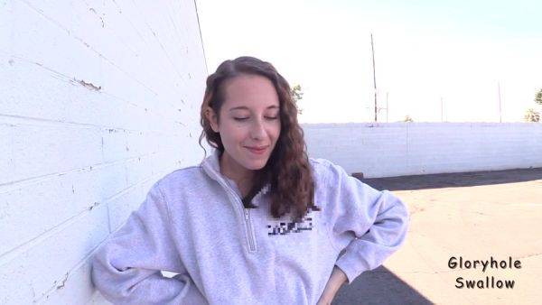 GloryholeSwallow - Erika's 1st Visit - hotmovs.com on poweredporn.com