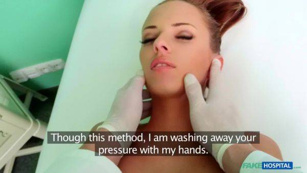 Young Redhead Patient Craves Doctor's Creamy Cock Cure - Reality Hospital Hardcore - xhand.com on poweredporn.com