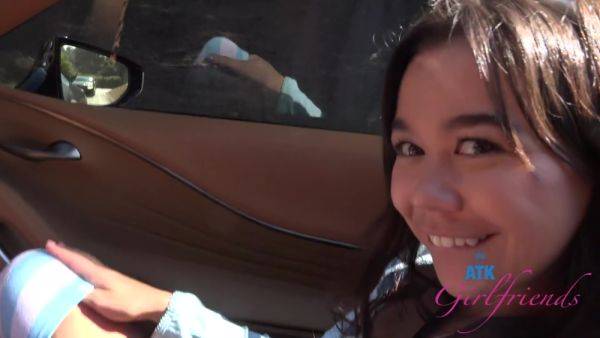 Atk Girlfriends And Brianna Arson In On A Drive Getting That Sweet Pussy Played With Before Giving Road Head Gfe - hclips.com on poweredporn.com