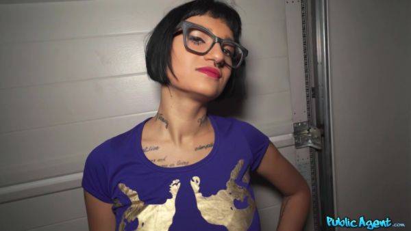 Arousing French Teen In Glasses Pov Sex - upornia.com - France on poweredporn.com