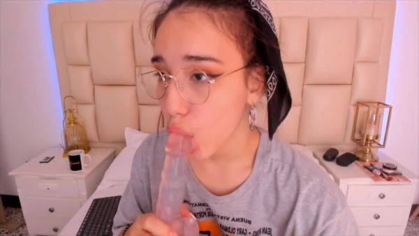 Young College Student With An Innocent Face Shows That She Knows How To Suck A Cock For You - Anime Girl - hclips.com on poweredporn.com