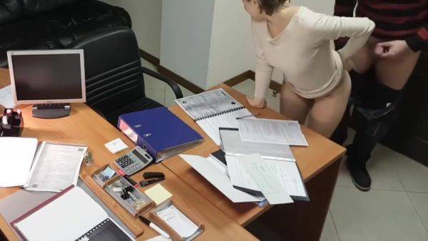 Hot Milf - Hot Blonde Secretary Fucked By Boss In Office - hotmovs.com on poweredporn.com