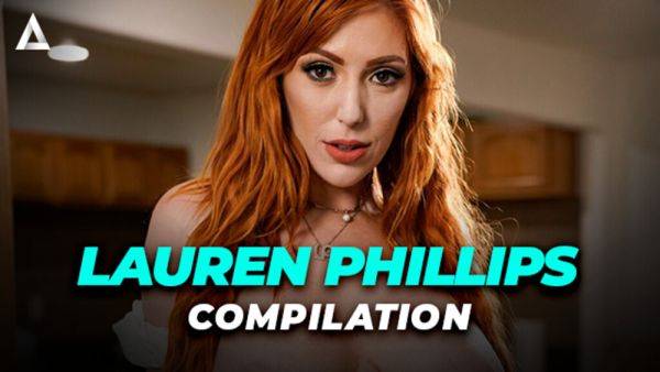 GIRLSWAY - HOT REDHEAD LAUREN PHILLIPS COMPILATION! SQUIRTING, ROUGH FINGERING, GROUP SEX, & MORE... - txxx.com on poweredporn.com