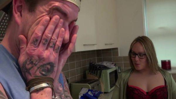 Busty Spreads Wide For A Big Cock Of Luke With Ashley Rider - upornia.com on poweredporn.com