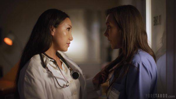 Addictive babes touch pussies and tits in fantasy lezzie oral - hellporno.com on poweredporn.com