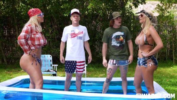 Jenna Starr - Truth Or Dare Turns Into A Milf Swap Fuck Fest! [hd - videomanysex.com on poweredporn.com