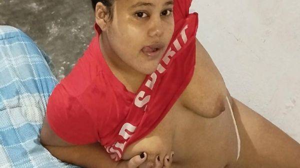 I Love Cleaning The Room With Little Clothes On So My Stepdad Can See My Big Ass With Hindi Sex - desi-porntube.com - India on poweredporn.com