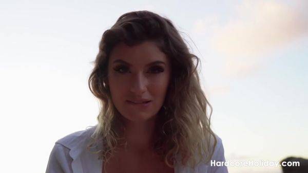 Beachside Tease - Candice Demellza - upornia.com on poweredporn.com